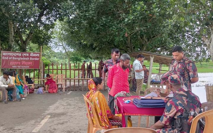 মুজিবনগরে পতাকা বৈঠক, ৯ বাংলাদেশিকে ফেরত দিল বিএসএফ
