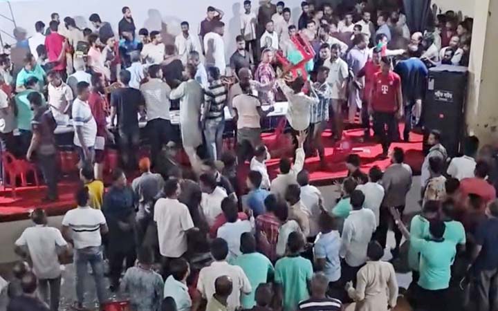 বিএনপির কাউন্সিলে ব্যালট ছিনতাই, ফলাফল স্থগিত