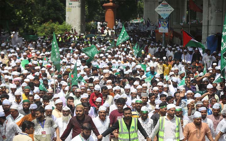 ঈদে মিলাদুন্নবীতে রাজধানীতে জশনে জুলুস
