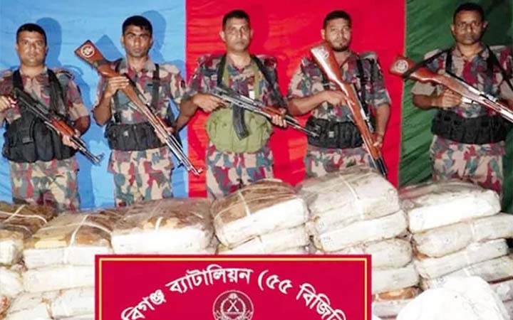 হবিগঞ্জ সীমান্তে দেড় কোটি টাকার চোরাই পণ্য জব্দ