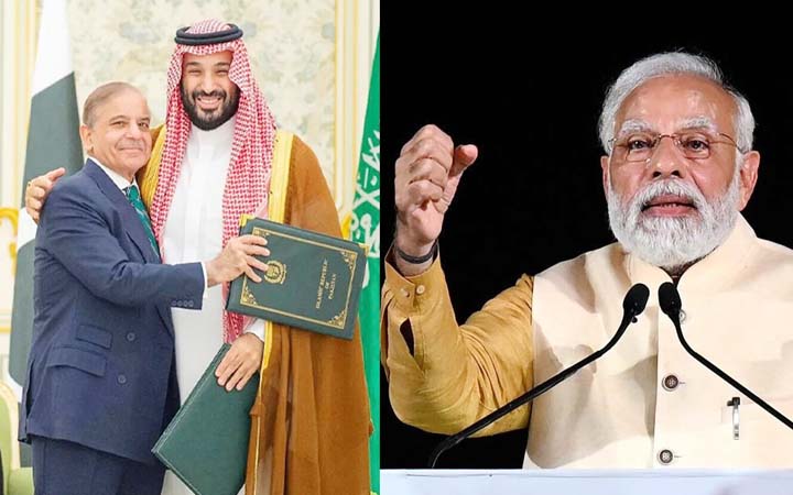 কূটনৈতিক বার্তা ভারতের পাকিস্তান-সৌদি প্রতিরক্ষা চুক্তিতে