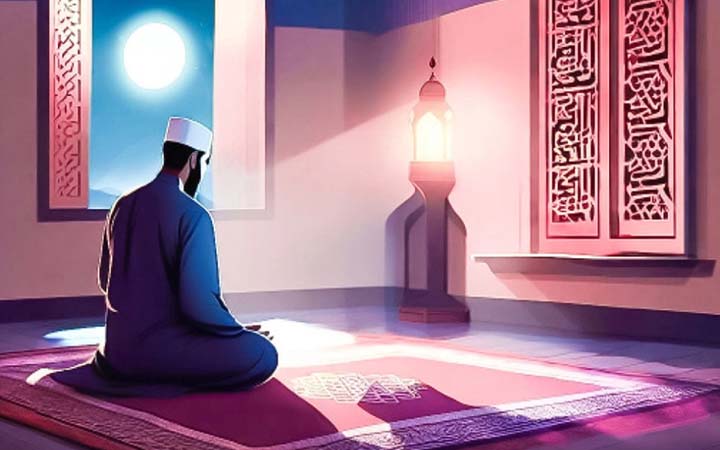 ব্যস্ততার সময় নামাজির সামনে থেকে সরা যাবে কি?