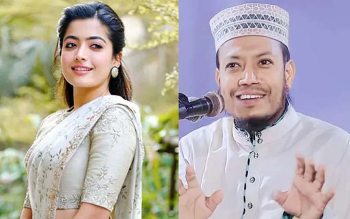 রাশমিকার সৌন্দর্য নিয়ে আমির হামজার বক্তব্য আবার ভাইরাল