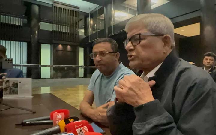 ফেব্রুয়ারির নির্বাচনে রাজনৈতিক দলগুলোর সংশয় নেই : মির্জা ফখরুল