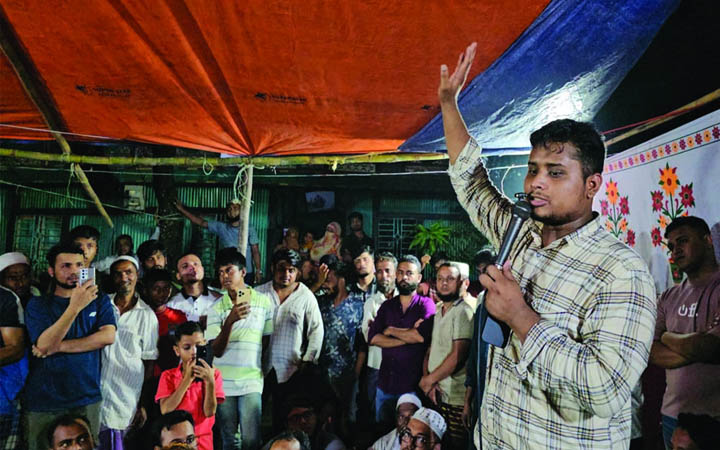 শাপলা মার্কা নিয়েই নির্বাচন করব :মন্তব্য হাসনাত আবদুল্লাহ