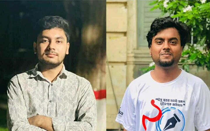 ইমন-সোহানুর জবি তরুণ কলাম লেখক ফোরামের দায়িত্বে