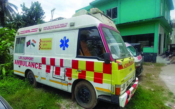 ৪ বছর অচল, এক দিনও চালানো হয়নি উপহারের অ্যাম্বুল্যান্স