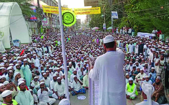 দুর্নীতিবাজ খুনি জুলুমবাজদের ক্ষমতায় নেওয়া যাবে না :মোহাম্মাদ ফয়জুল করীম