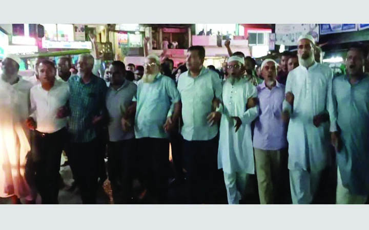হুমায়ুন কবিরকে বিএনপির যুগ্ম মহাসচিব নির্বাচিত করায় সিলেটের বিশ্বনাথে আনন্দ মিছিল