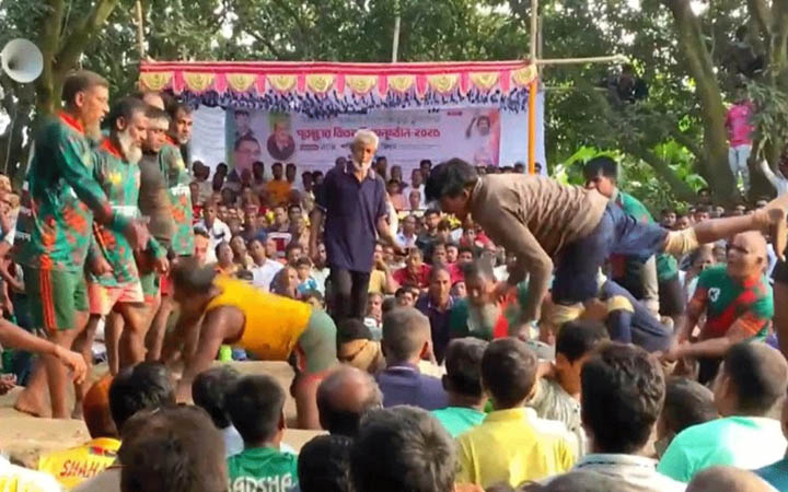 গ্রামবাংলার জনপ্রিয় খেলা হাডুডু এখন বিলুপ্তপ্রায় : শফিকুল হক