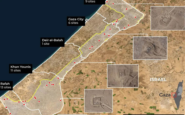 গাজার ‘হলুদ রেখা’ লঙ্ঘনের অভিযোগে ২ ফিলিস্তিনি নিহত