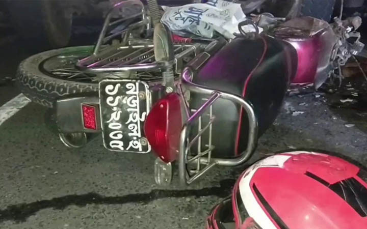 গোপালগঞ্জে দাঁড়িয়ে থাকা ট্রাকে মোটরসাইকেলের ধাক্কা, নিহত দুই