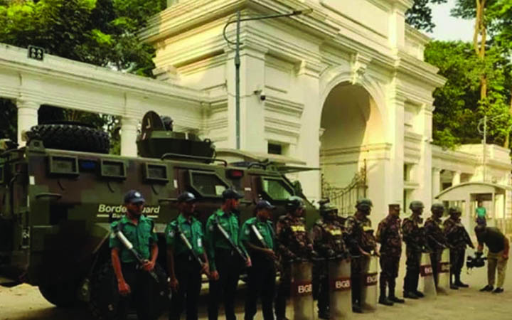 আজ শেখ হাসিনার মামলার রায়, ট্রাইব্যুনাল এলাকায় কঠোর নিরাপত্তা