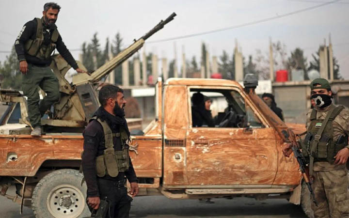 সিরিয়ায় কুর্দি বাহিনীর গুলিতে ২ সেনা নিহত