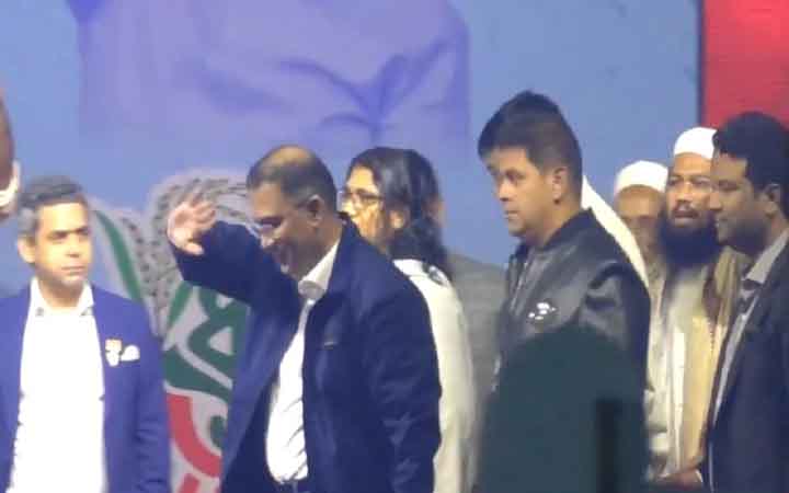 নারায়ণগঞ্জে বিএনপির জনসভায় তারেক রহমান