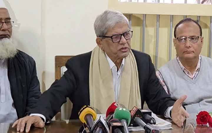 যুগপৎ আন্দোলনকারীদের নিয়ে সরকার গঠন করব : মির্জা ফখরুল