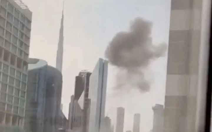 বুর্জ খলিফার কাছেই দুবাইয়ের বাণিজ্যিক প্রাণকেন্দ্রে ড্রোন হামলা