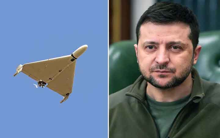 রাশিয়াই ইরানকে ড্রোন সরবরাহ করেছে, দাবি জেলেনস্কির