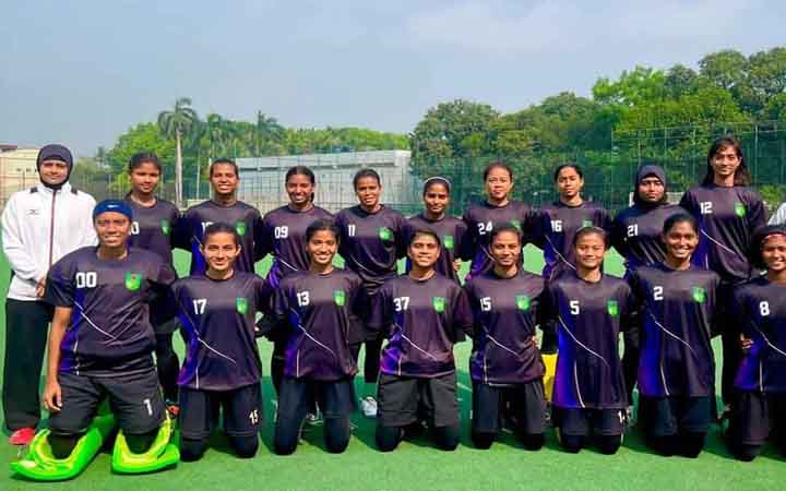 ইতিহাস গড়তে জাকার্তার পথে বাংলাদেশ নারী হকি দল