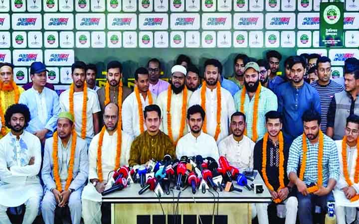 এনসিপিতে যোগ দিলেন নিজামীর ছেলে নাদিমুর রহমান
