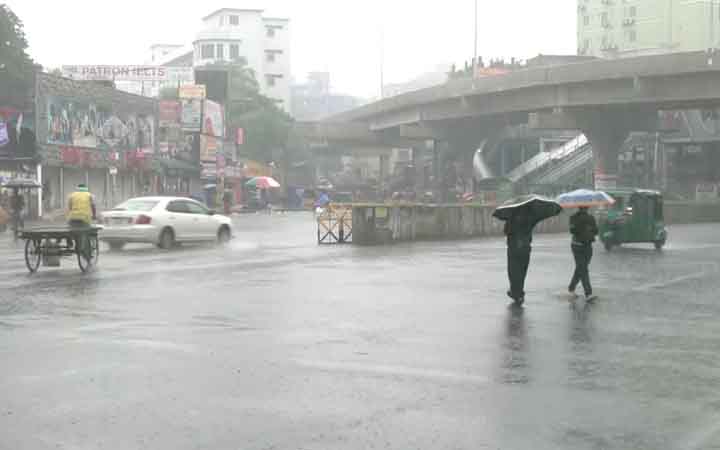 ঢাকায় আজও বজ্রবৃষ্টির আভাস
