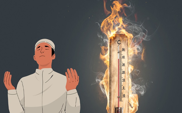 প্রচন্ড গরম থেকে বাঁচতে যে দোয়া পড়বেন