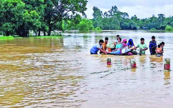 উত্তরের চার জেলা ও সিলেট অঞ্চলে বন্যার শঙ্কা