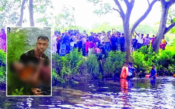 বাঁশের সাঁকোই হলো কাল, খালে পড়ে প্রাণ গেল শিশুর