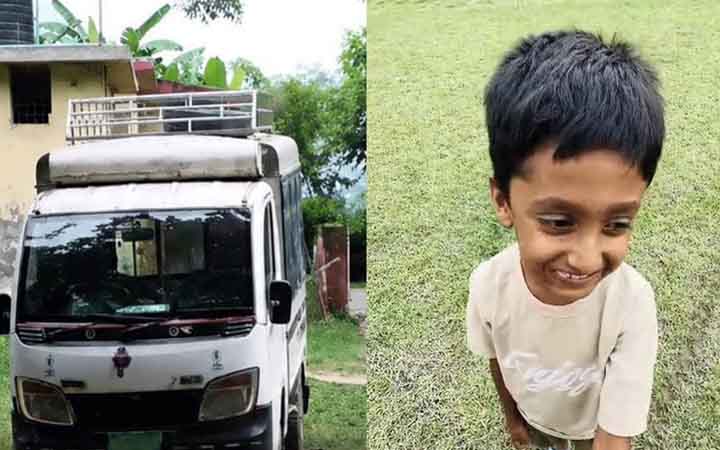 স্কুল ফিডিং কর্মসূচির গাড়ির ধাক্কায় প্রথম শ্রেণির শিক্ষার্থীর মৃত্যু