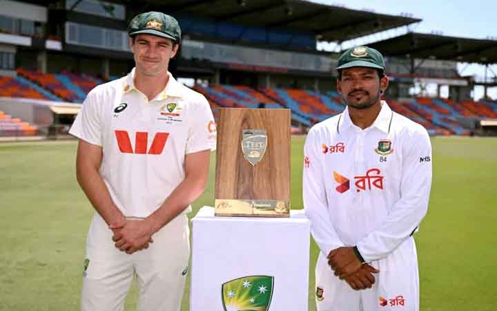 ডারউইনে ব্যাটিংয়ে অস্ট্রেলিয়া, বাংলাদেশ দলে এবাদত ও মাহমুদ