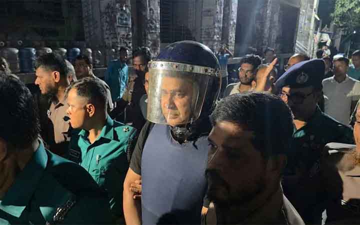 ক্যান্টনমেন্ট থানার সাবেক ওসি রাকিবুলের ৭ দিনের রিমান্ড আবেদন