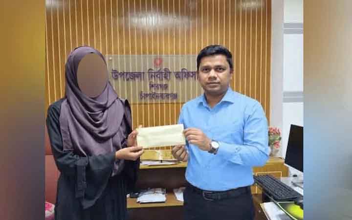 বিয়ে করতে চান না ষষ্ঠ শ্রেণির ছাত্রী, হাজির হলেন ইউএনও অফিসে