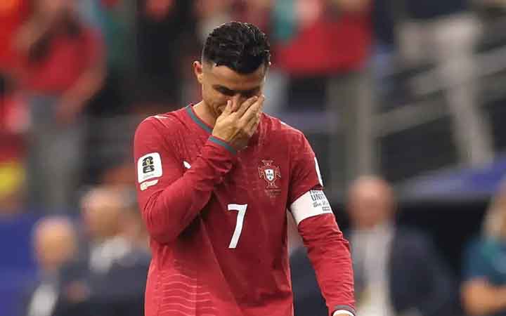 নেশনস লিগেও গোল মিসের মহড়ায় রোনালদো