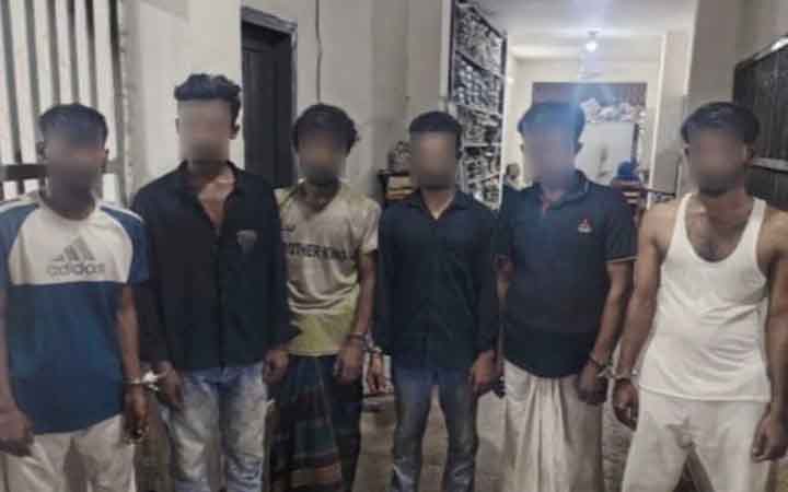 মোহাম্মদপুরে জমি দখলের চেষ্টা, ভাঙচুর-লুটপাটের ঘটনায় গ্রেফতার ৬