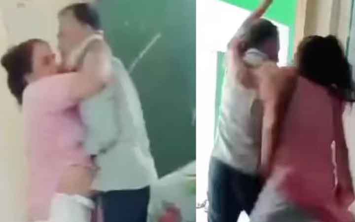 স্কুলের ভেতরেই শিক্ষক-শিক্ষিকার হাতাহাতি, কী ঘটেছিল সেদিন