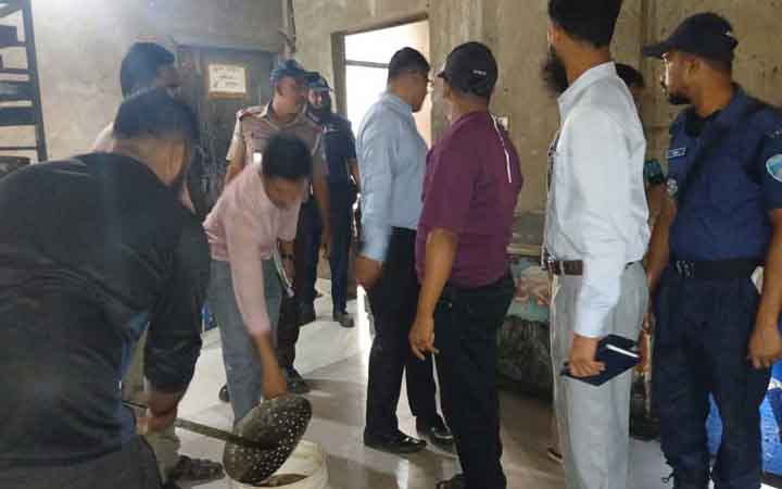 ব্রাহ্মণবাড়িয়ায় নোংরা পরিবেশে খাদ্যপণ্য তৈরি বেকারিকে লাখ টাকা জরিমানা