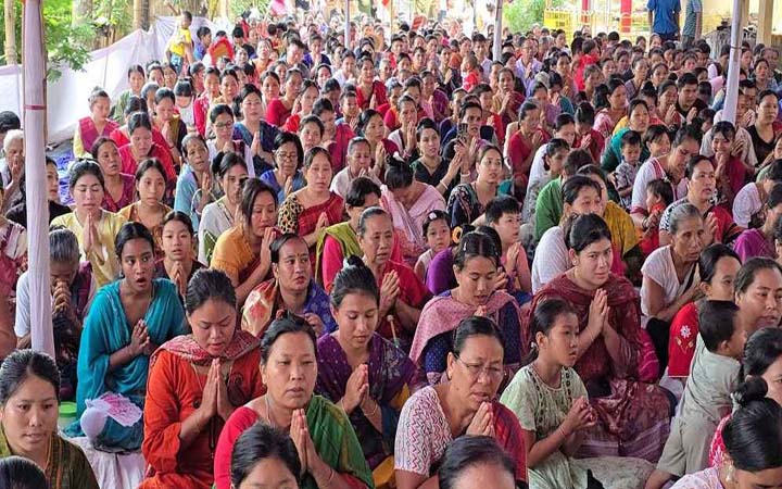 রাঙামাটিতে বুদ্ধপূর্ণিমা উদযাপন