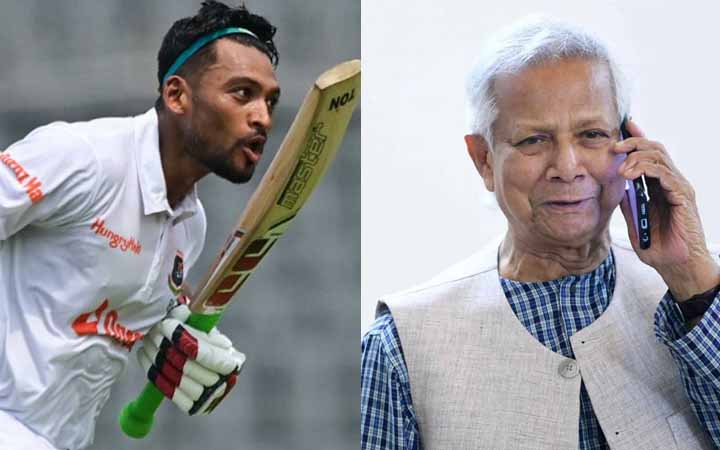 বাংলাদেশ ক্রিকেট দলকে প্রধান উপদেষ্টার অভিনন্দন