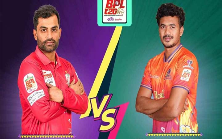 উদ্বোধনী ম্যাচে টস জিতে ফিল্ডিংয়ে বরিশাল