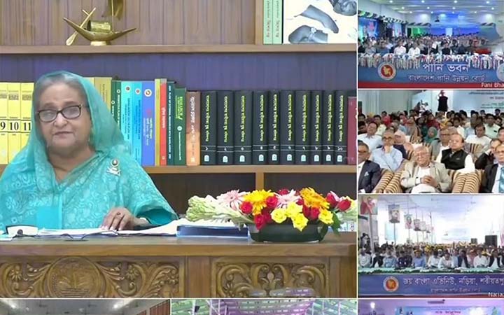 ২৮ জেলার ৬৫টি কমিউনিটি আই সেন্টার উদ্বোধন করলেন প্রধানমন্ত্রী