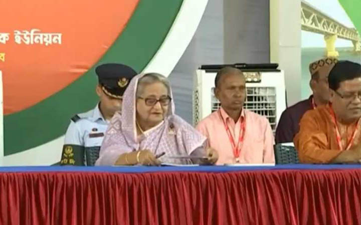 বিএফইউজে’র সম্মেলনে প্রধানমন্ত্রী