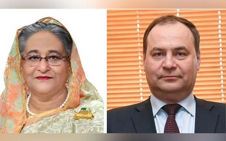 শেখ হাসিনাকে বেলারুশের প্রধানমন্ত্রীর অভিনন্দন
