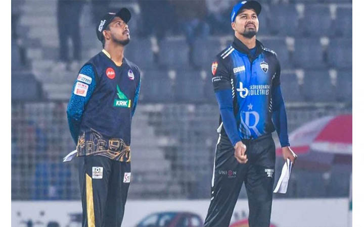টস হেরে ব্যাটিংয়ে রংপুর