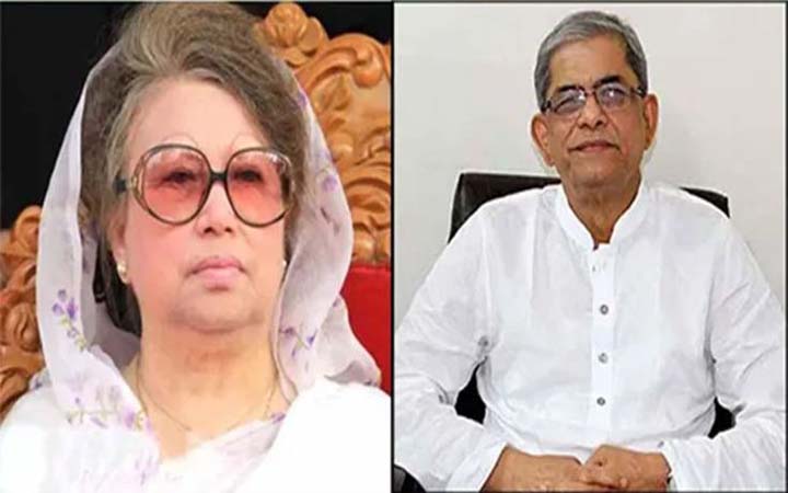 খালেদা জিয়ার সাথে সাক্ষাৎ করলেন মির্জা ফখরুল