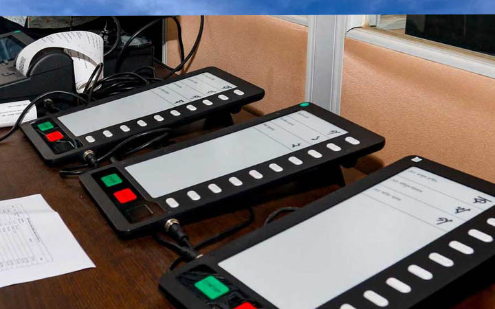 ৯৬ শতাংশের বেশি ইভিএমই নষ্ট