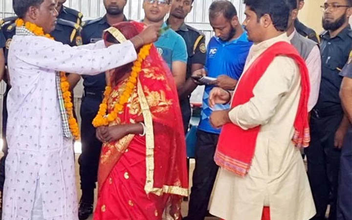 কারাগারে আসামির সঙ্গে বিয়ে হলো বাদীর