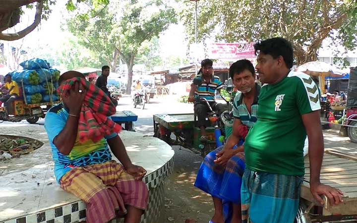 চুয়াডাঙ্গায় তাপমাত্রার পারদ উঠল ৪১.৮ ডিগ্রিতে