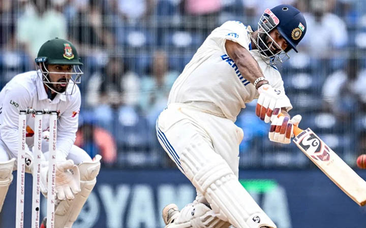 ভারতের ইনিংস ঘোষণা, পাহাড় সমান লক্ষ্য বাংলাদেশের