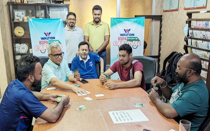 ওয়ালটন-বিএসপিএ স্পোর্টস কার্নিভাল-২০২৪ এ চ্যাম্পিয়ন শুয়েব-নজরুল জুটি