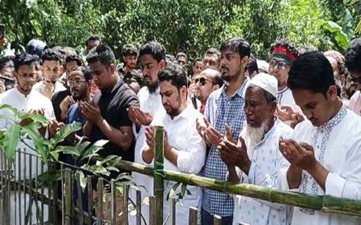 শহীদ আবু সাঈদের কবর জিয়ারত করে এনসিপির জুলাই পদযাত্রা শুরু